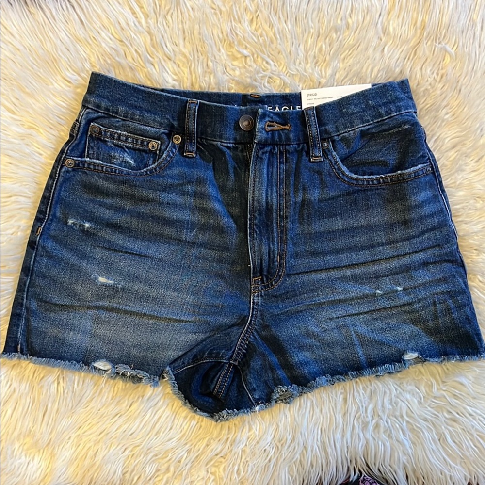 AE Strigid curvy 90's boyfriend shorts NWT size 6